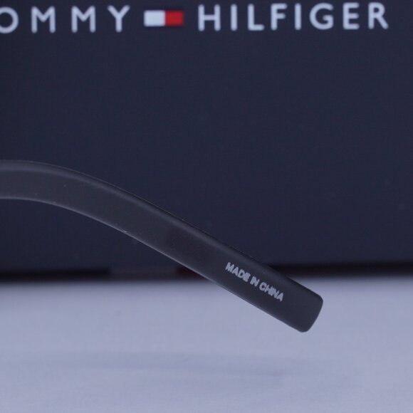 Tommy Hilfiger TH 1844 04VF 00 Rectangle Eyeglasses – Grey/Brown 55mm - Picture 9 of 12